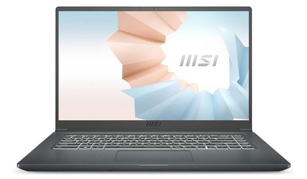 Dell Msi Modren 15 A11Ml — Core I5 11Th Gen front Dell Msi Modren 15 A11Ml — Core I5 11Th Gen - Image 1