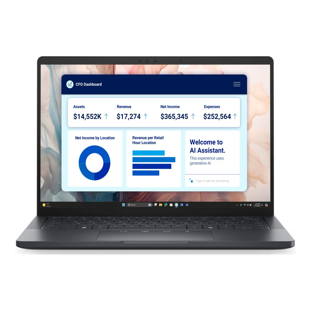 Dell Pro 13 Premium Pa13250 — Ultra 7 268U 32Gb 512Gb Nvme Touch front Dell Pro 13 Premium Pa13250 — Ultra 7 268U 32Gb 512Gb Nvme Touch - Image 1