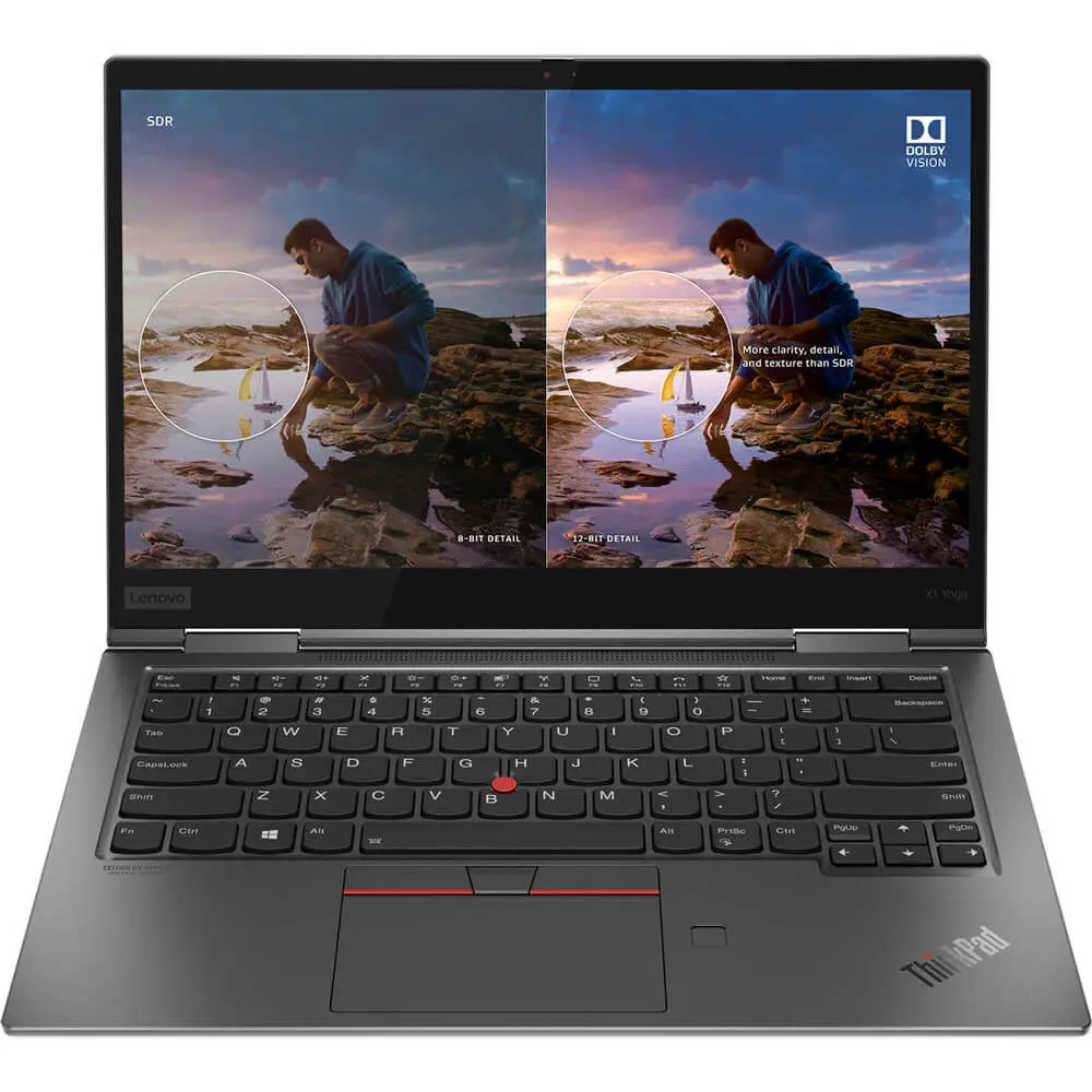 Lenovo Thinkpad X1 Yoga Gen 5 — Core I7 10Th Gen 2-In-1 Touch front Lenovo Thinkpad X1 Yoga Gen 2 — Core I7 7Th Gen 2-In-1 Touch - Image 1