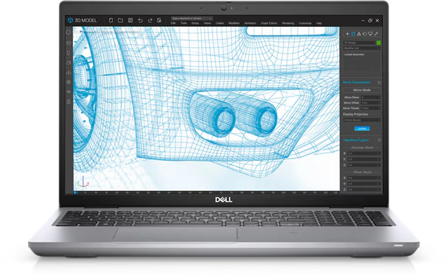 vDell Precision 15 3561 — Core I7 11Th Gen 32Gb 512Gb T600 4Gb Ddr6 Graphics Card front Dell Precision 15 3561 — Core I7 11Th Gen 32Gb 512Gb T600 4Gb Ddr6 Graphics Card - Image 1